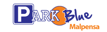 logo parkblue malpensa